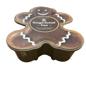 William Sonoma Nordic Ware 9" Gingerbread Pan Holiday 6 Cup/1.4 Liter NEW